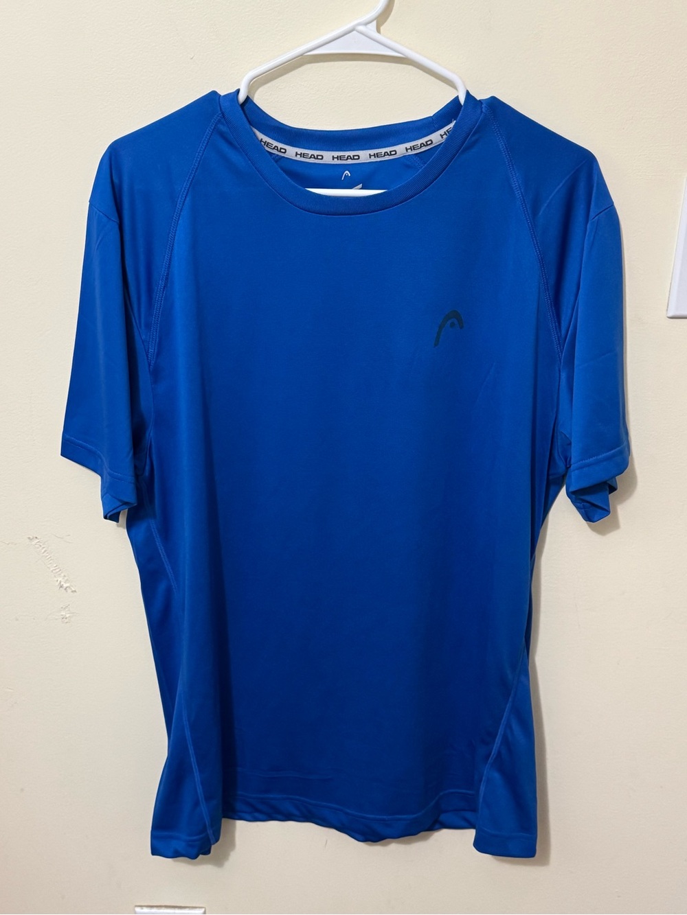 Head Royal Blue Performance Crew Neck Tee